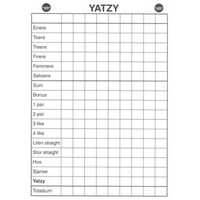 Yatzy Blokk - NORSK 